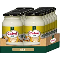 Calvé Salsa Allioli - Pack de 12 x 225ml (Total 2700ml)